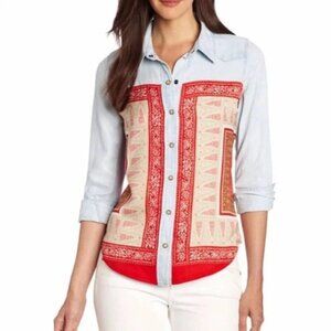 Lucky Brand Western Style Shirt~~EUC